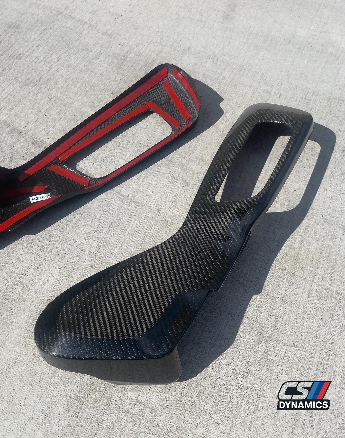 Dry Carbon Fiber Front Seat Side Cover Shell for BMW G8X & M2 G87