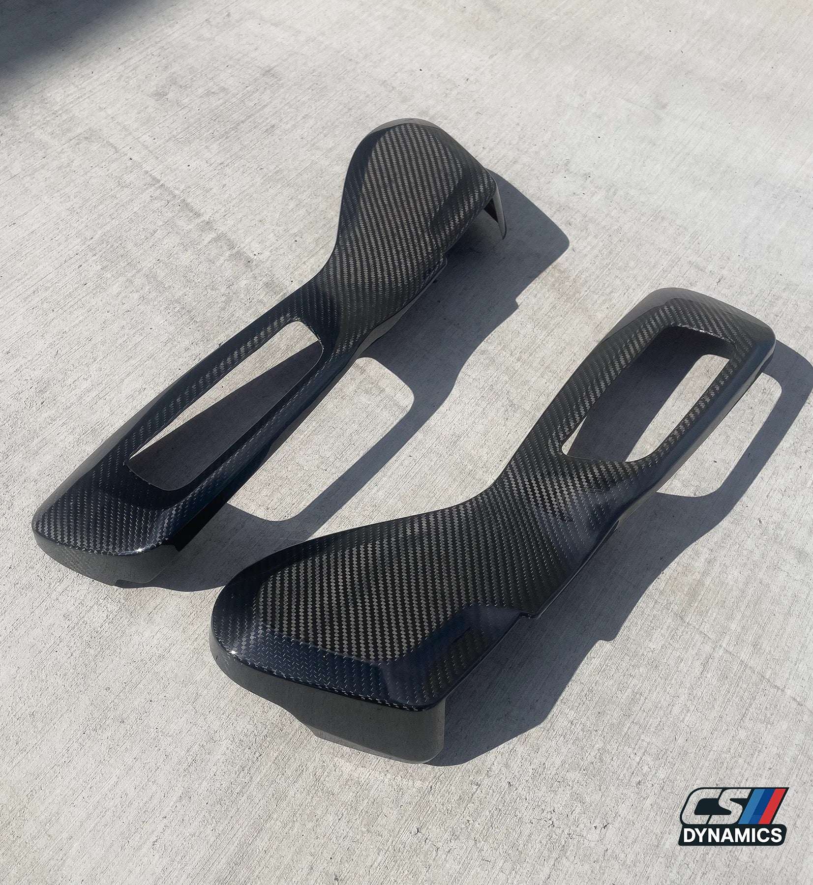 Dry Carbon Fiber Front Seat Side Cover Shell for BMW G8X & M2 G87