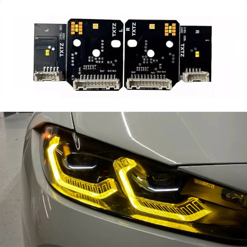 Yellow CSL DRL Modules for BMW G8X G22/G26 2021+