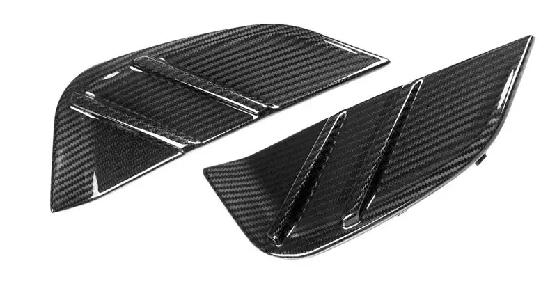 G80 M3 Carbon Fiber MP-Style Front Fender Trim Vent Garnish
