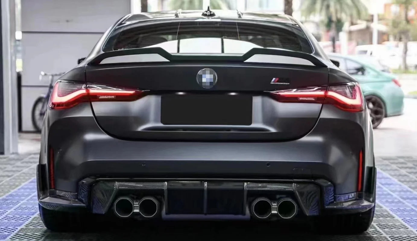 Real Dry Carbon Fiber Spoiler For BMW G20 G28 G80