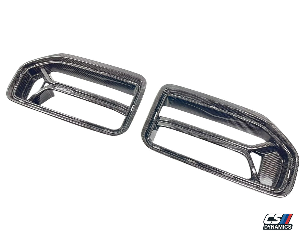 BMW M2 G87 CSL Style Carbon Fiber Front Bumper Grill