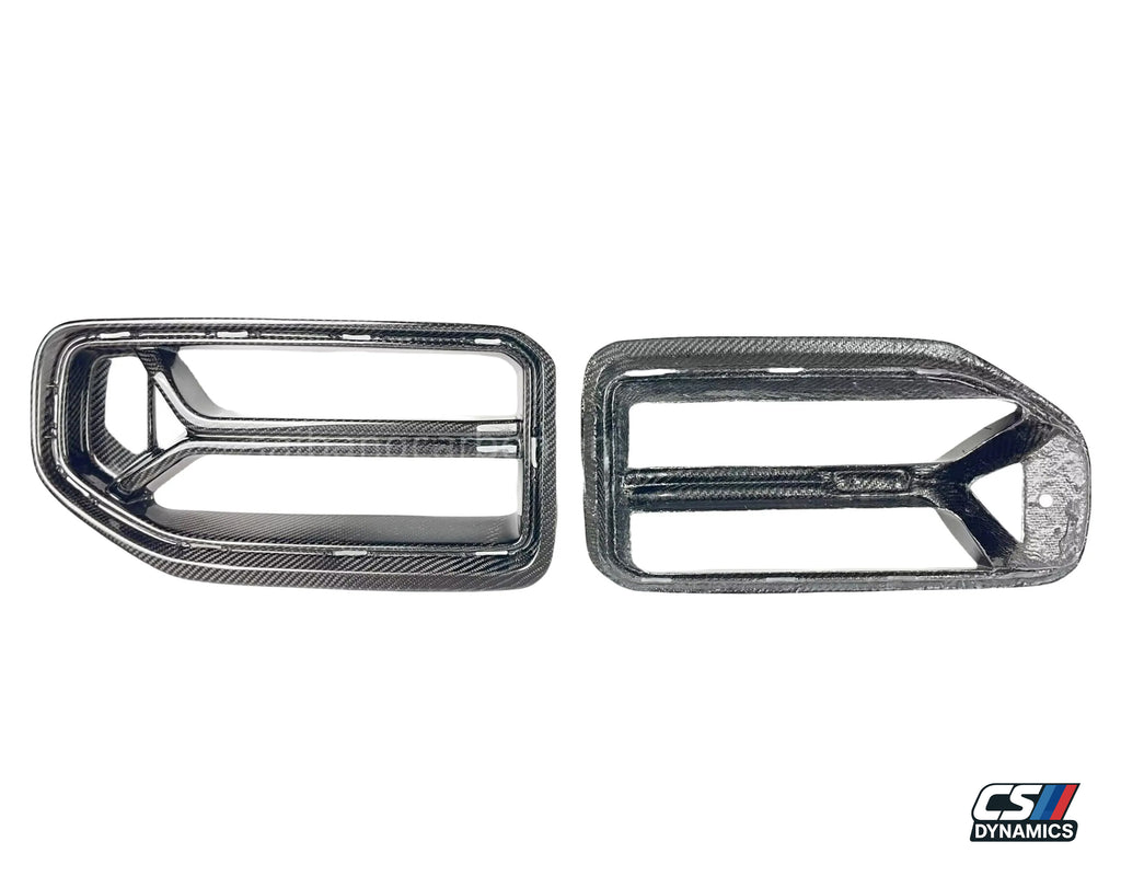 BMW M2 G87 CSL Style Carbon Fiber Front Bumper Grill
