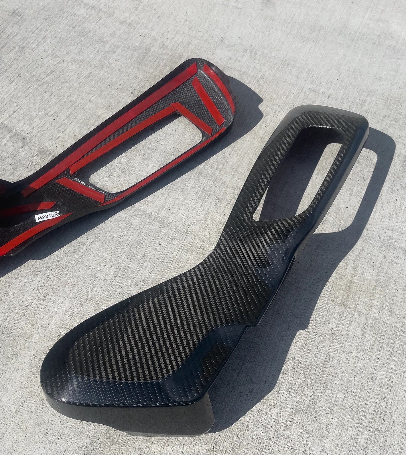 Dry Carbon Fiber Front Seat Side Cover Shell for BMW G8X & M2 G87