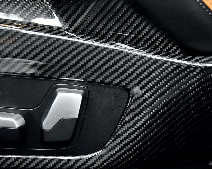 Dry Carbon Fiber Front Seat Side Cover Shell for BMW G8X & M2 G87